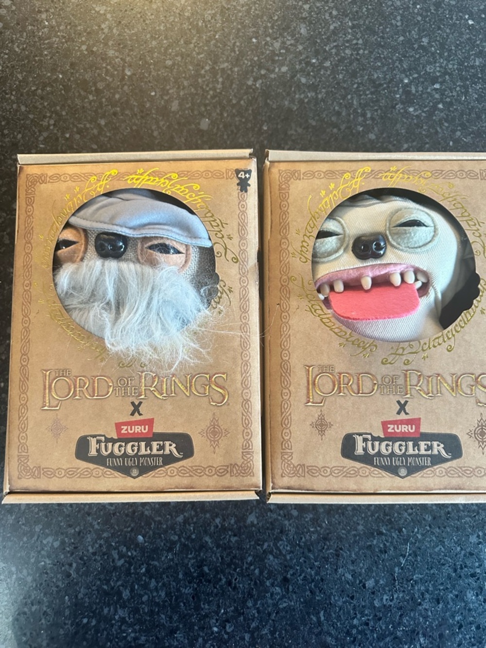 The Lord of the Rings x ZURU Fuggler Plush Set – Gandalf and Gollum